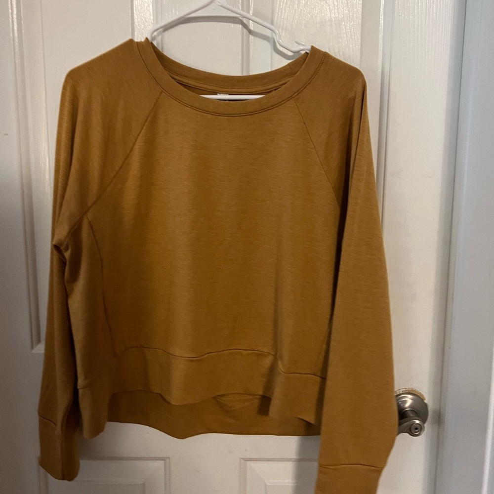 Cropped sweatshirt
